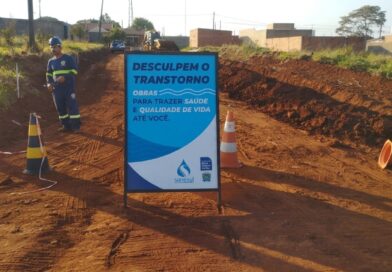 Pacote de investimentos da Sanesul leva obras de água e esgoto à região Sul-Fronteira