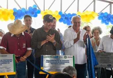 Em Caracol, Governo e Sanesul investem mais de R$ 12,9 milhões em esgotamento sanitário no município