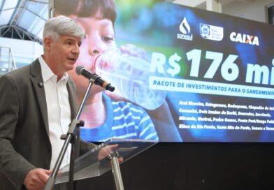 Governo e Sanesul anunciam R$176 milhões para ampliar e modernizar abastecimento de água em 16 cidades