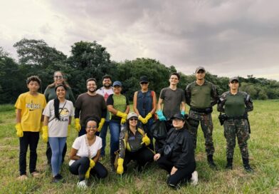 Franklin faz mutirão de limpeza e reforça importância da ação climática em Dourados