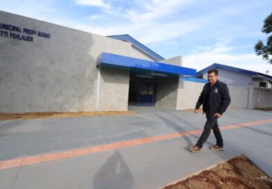 Dourados: Prefeito vistoria obras da Escola Avani e parte das aulas será liberada em novo espaço
