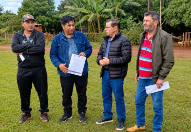 Pedro Pepa articula com deputado Zé Teixeira melhorias para o campo da Aldeia Jaguapiru