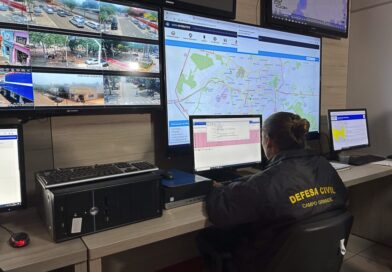 Capital: Defesa Civil alerta para risco de chuvas e ventos intensos