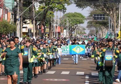 Prefeitura encerra dia 5 de agosto inscrições para desfile Cívico Militar de 7 de Setembro