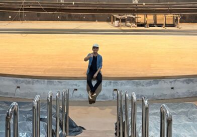 Franklin acompanha obras de revitalização do Teatro Municipal em Dourados
