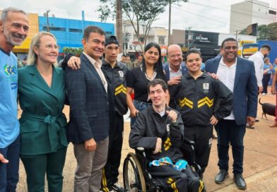 Dourados: Liandra participa da abertura da Semana da Pátria
